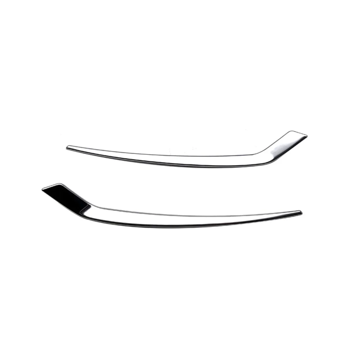 

Rear Bumper Fog Light Cover Trim for Toyota Prius 60 Series 2023 Accessories, Chrome 2PCS