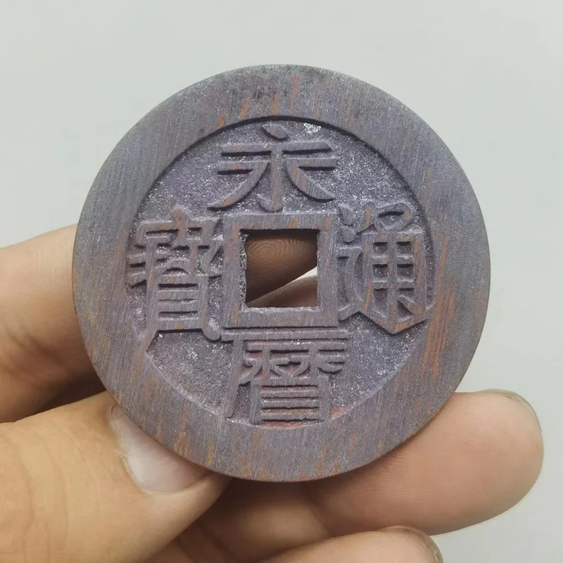 Антикварные монеты Daguan Tongbao медные киноварь кристалл ржавчина Qianyuan Tong Baohua Qian Xing