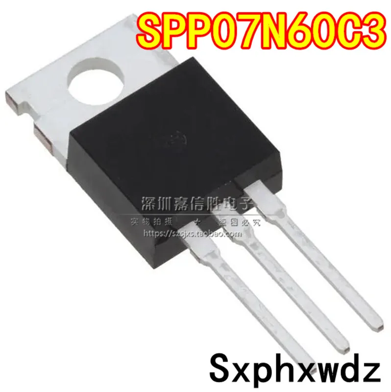 

10PCS 07N60C3 SPP07N60C3 7A600V TO-220 new original Power MOSFET transistor