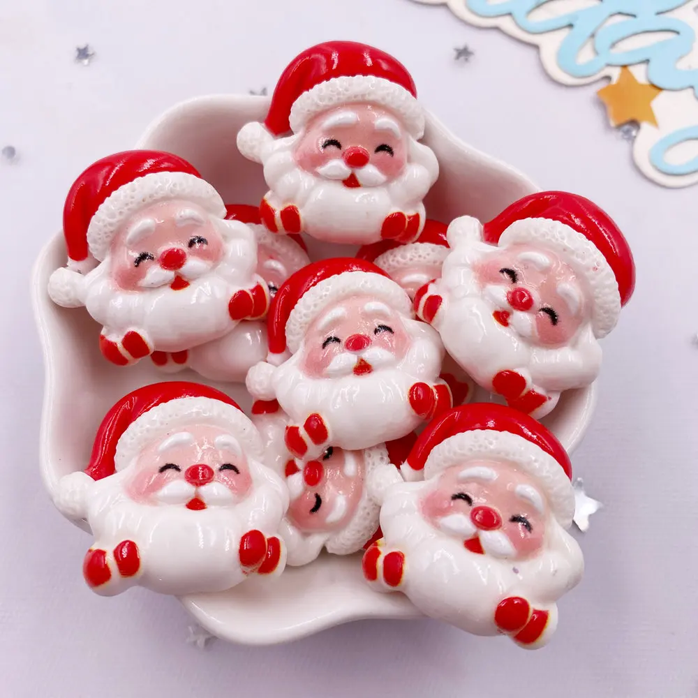 

Мультяшные смоляные Санта-Клаусы Diy Super Paradise