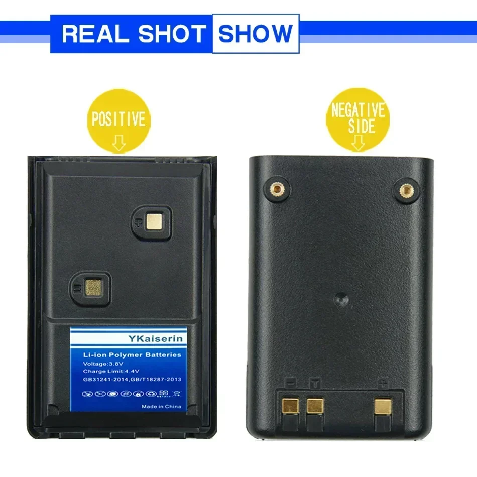 Аккумулятор YKaiserin 2450 мАч QB-26L для ALINCO DJ-500 DJ-10 DJ-100 DJ-289G DJ-A10 DJ-A11 DJ-A41 DJ-W100 DJ-W500 EBP-88H Batterij