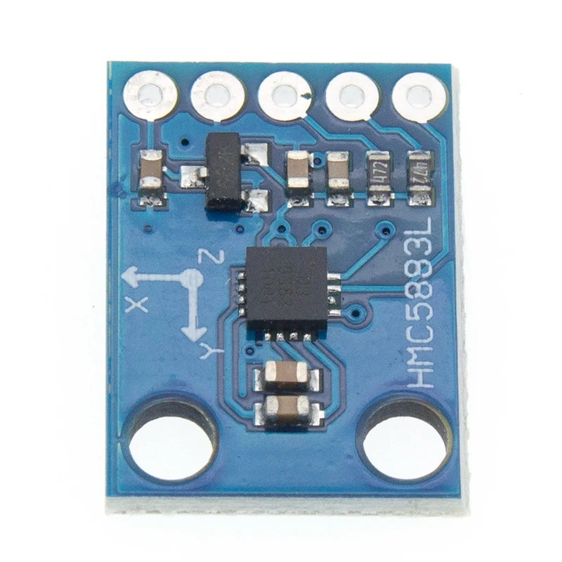 

2Pcs GY-273 3V-5V HMC5883L Triple Axis Compass Magnetometer Sensor Module Three Axis Magnetic Field Module