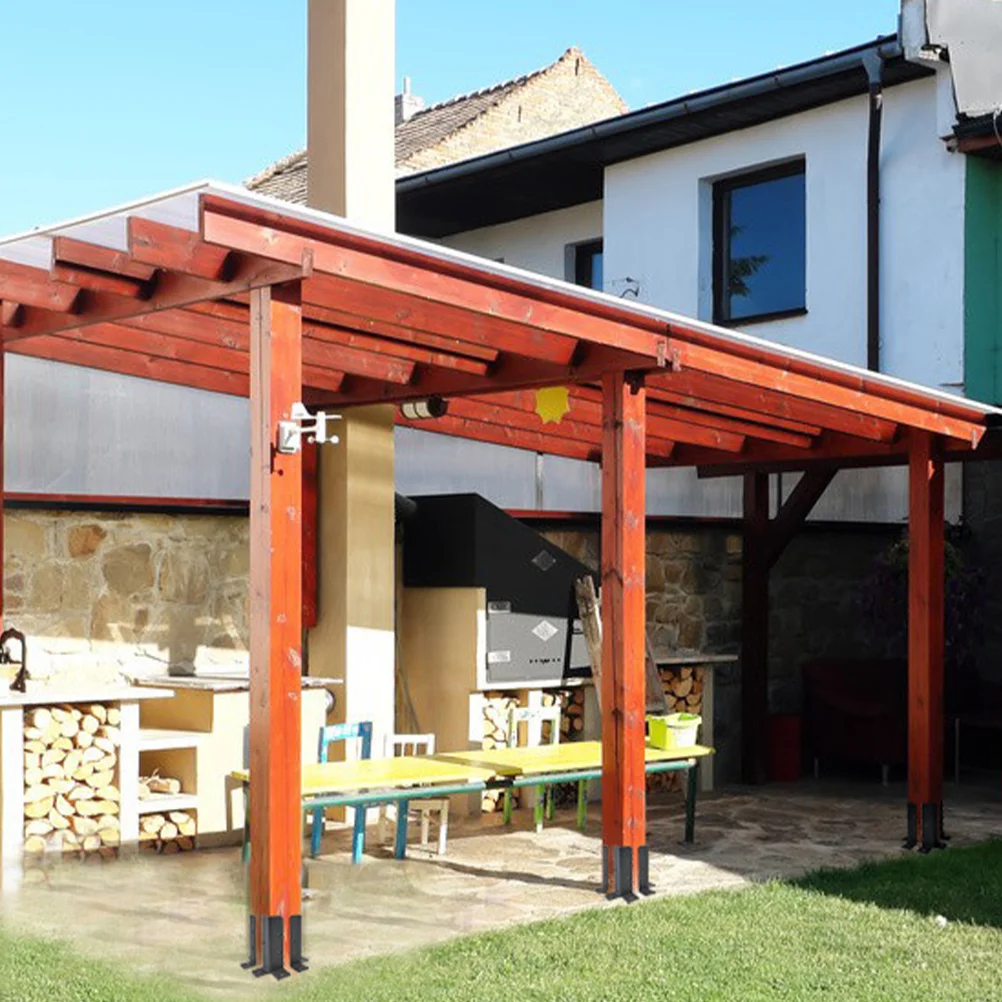 4 шт. крепежный кронштейн для патио комплект забора перголы установка почтового