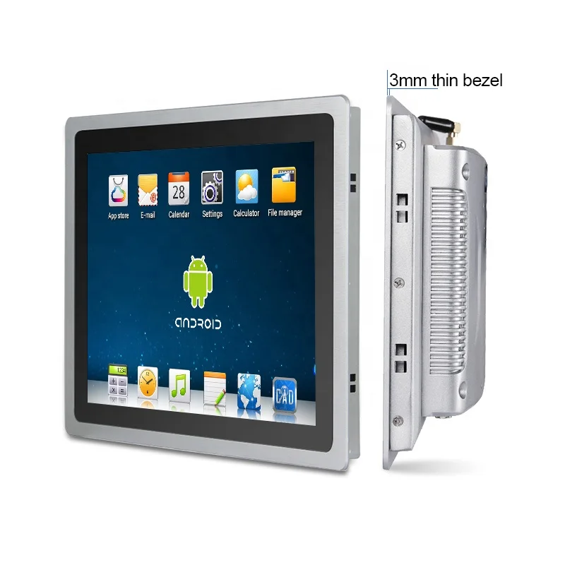 

30% off 12 Inch Panel Computer Slim Bezel Waterproof Touch Screen Industrial Android Tablet PC