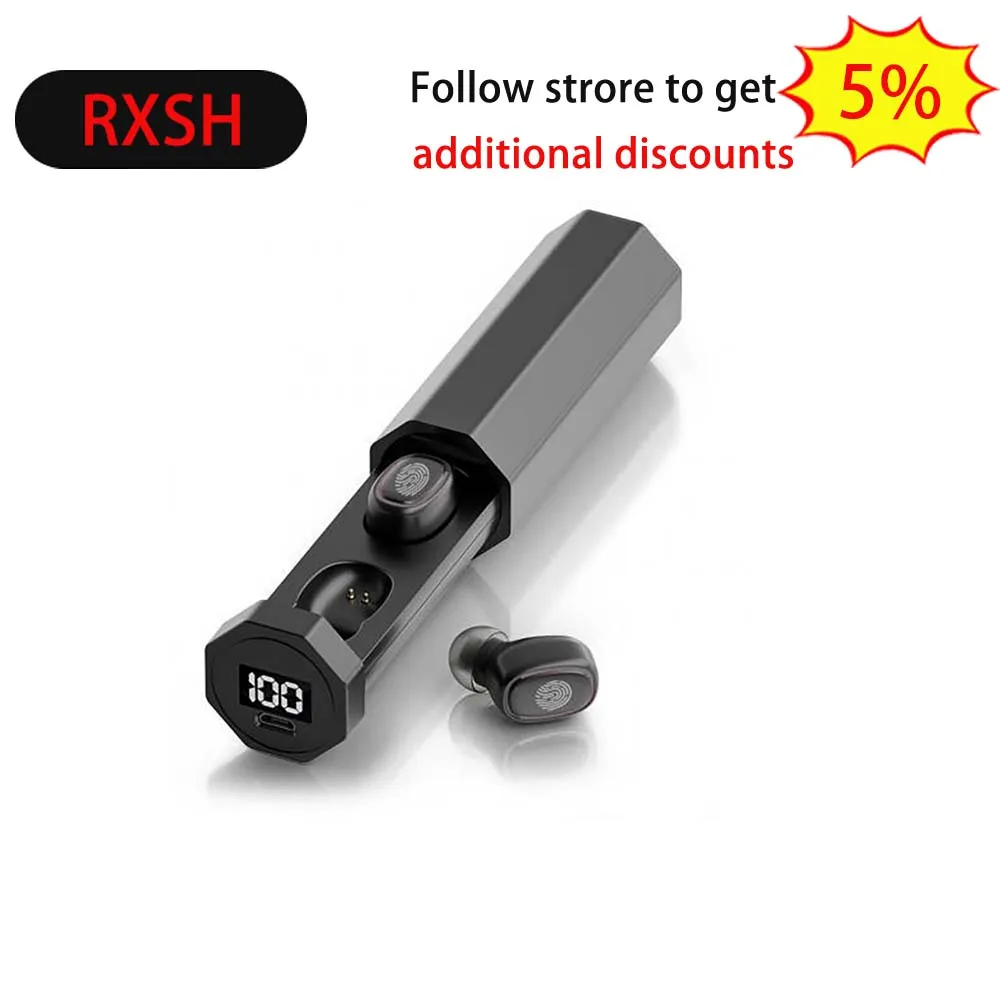 

Bluetooth 5,0 True Wireless Smart Touch Mini Stereo Sound, спортивные наушники-вкладыши, наушники для ПК