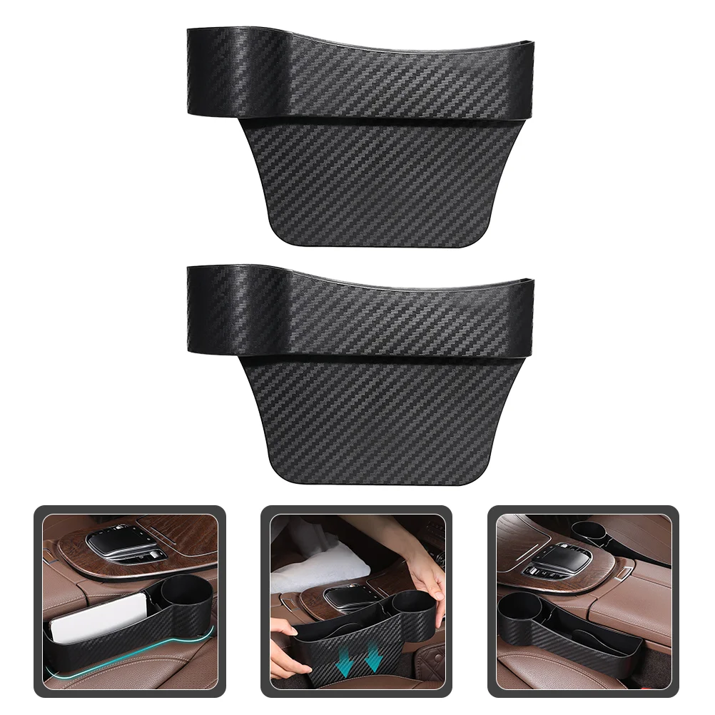 

Car Organizer Gap Between Filler Box Seats Storage Cup Catcher Holder Container Front Pockets Pocketcrevice Sundries Holders