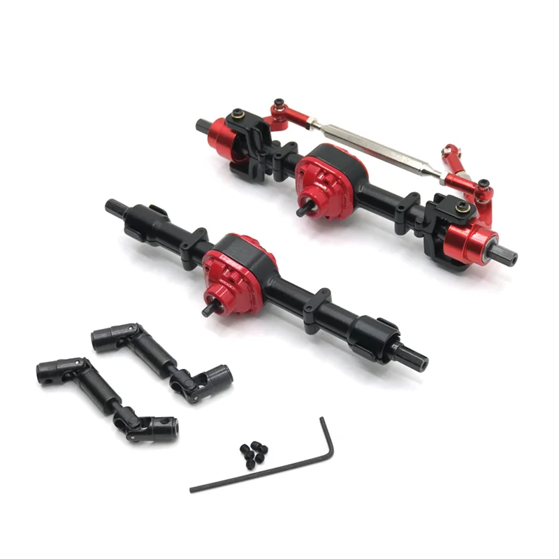 

Metal Upgrade Drive Shaft Front and Rear Axle Steel Tooth Assembly For MN 1/12 D90 D96 D91 MN98 99S RC Car Parts