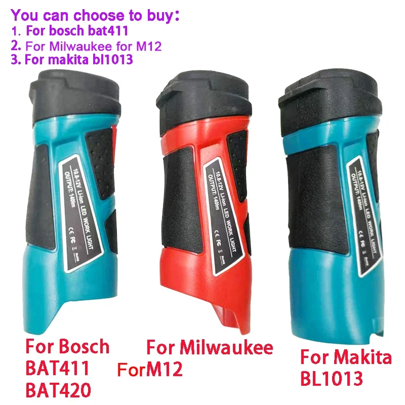 Портативные ходовые огни рабочая лампа фонарики фонарик для Milwaukee Bosch BAT411 Makita BL1013