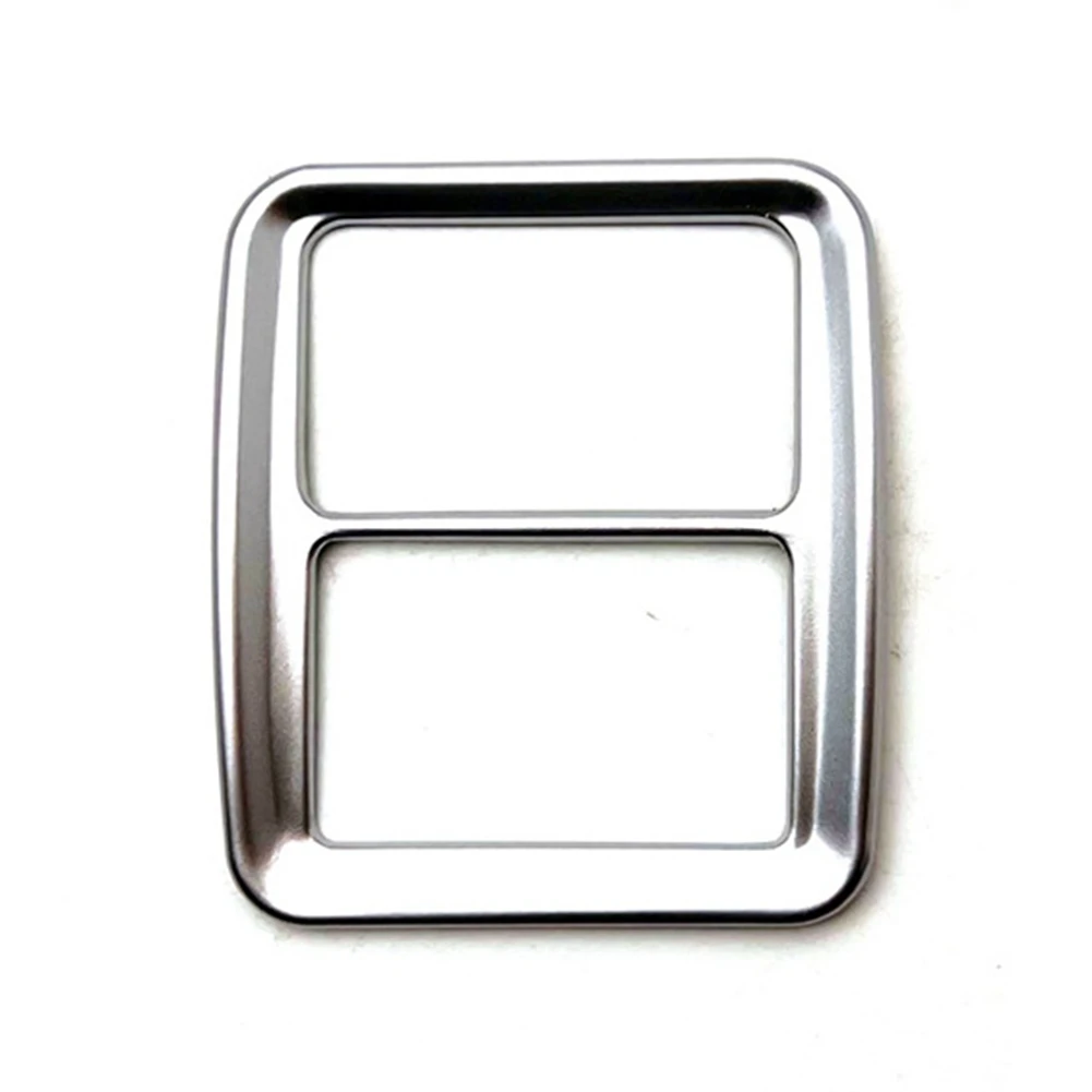 Автомобильная матовая серебряная аварийная рамка аварийного освещения накладка