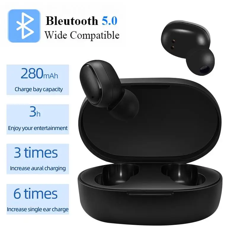 TWS-стереонаушники E7S с поддержкой Bluetooth 5 0 и микрофоном | Электроника