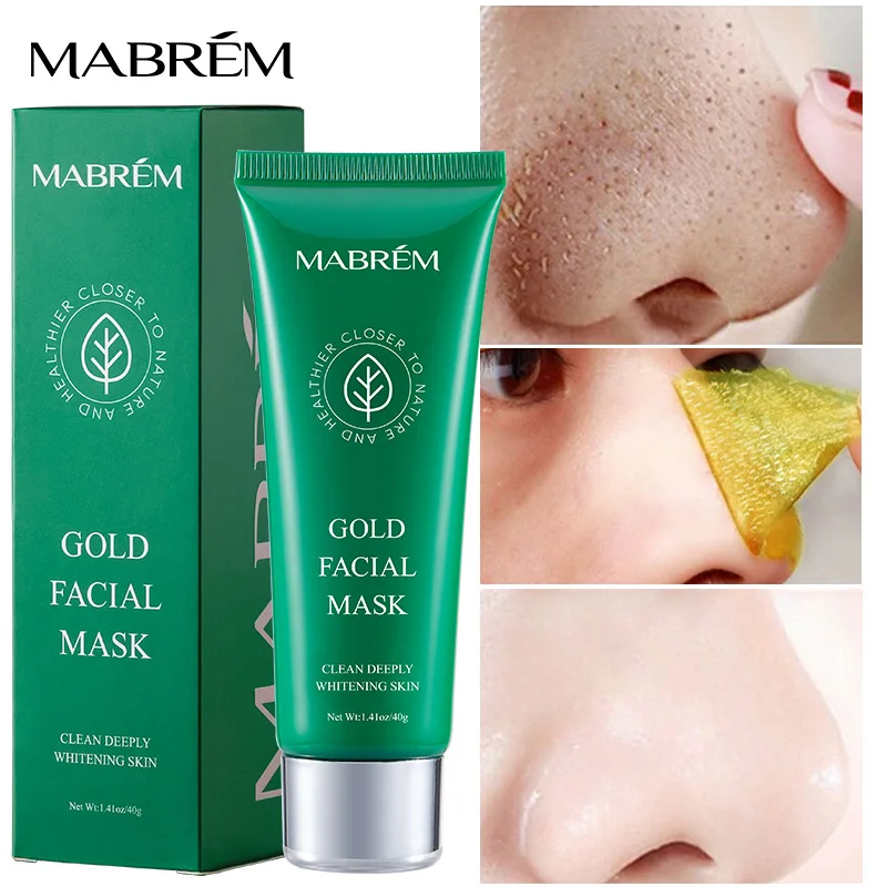 

MABREM Beauty Peel Off Mask Blackhead Removal Mask Clean Pore Remove Oil Stains Whitening Moisturizing Smooth Repair Skin Care