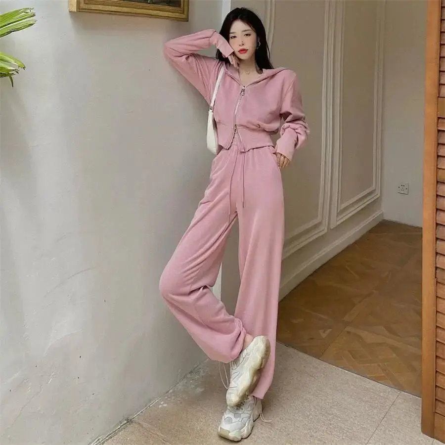 Женская Повседневная Толстовка из 2 предметов толстовка большого размера топ с