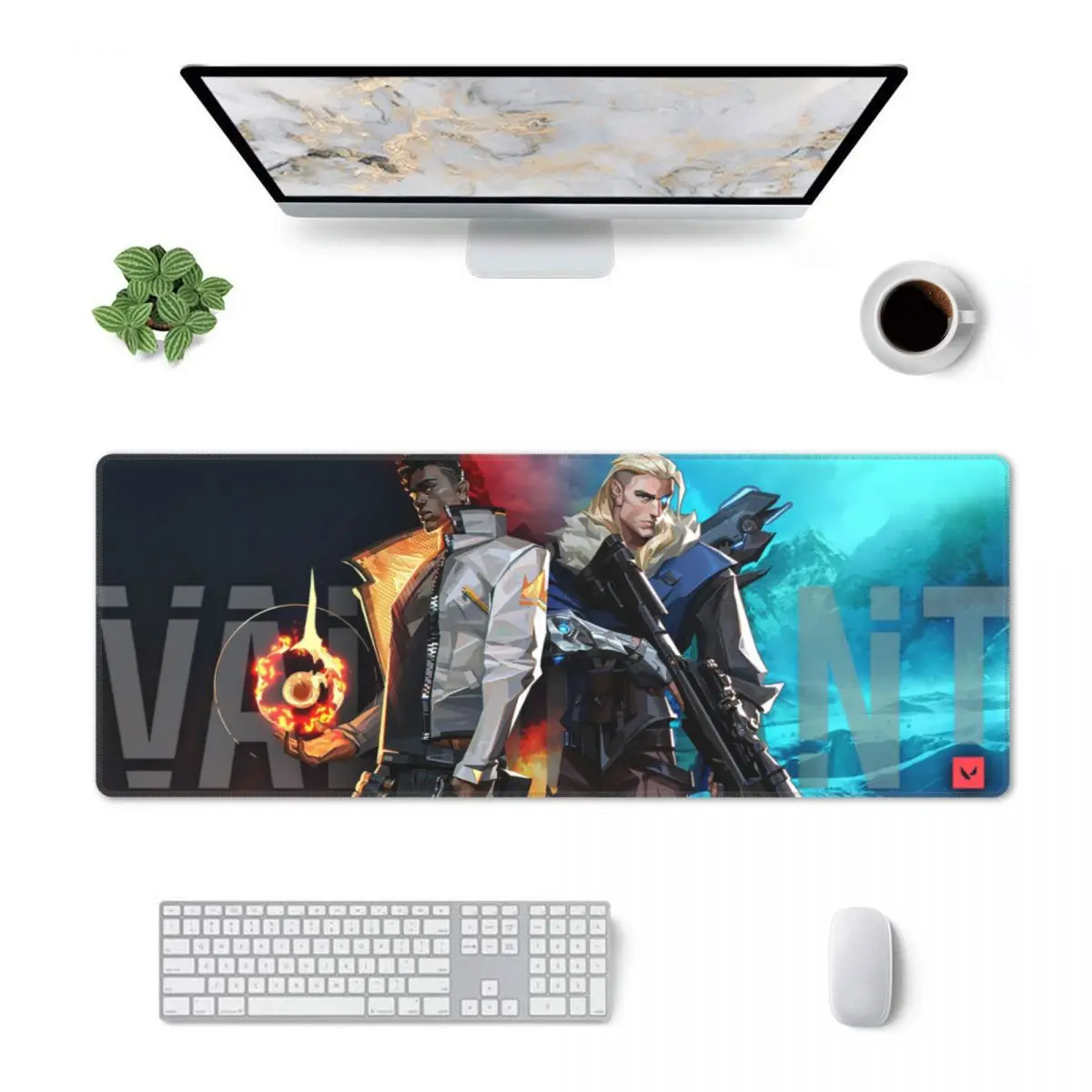 

Large Mouse Mat Phoenix Sova PC Valorant Video Game Anime Office Notebook Pad Cute Waterproof Original Desk Mat Programmer