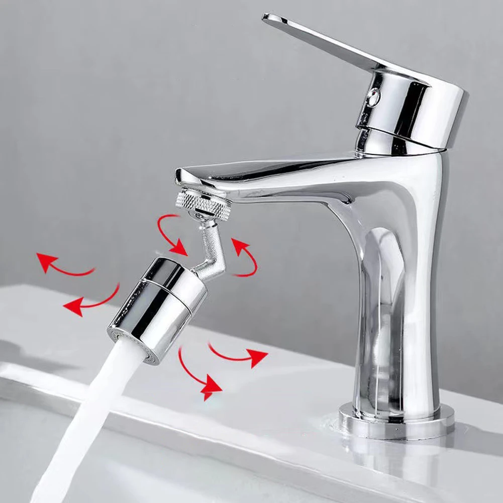 

Tap Extend Water Nozzle Rotation Faucet Aerator 1080° Universal Splash Filter Faucet For Kitchen Balcony Basin Household Faucet