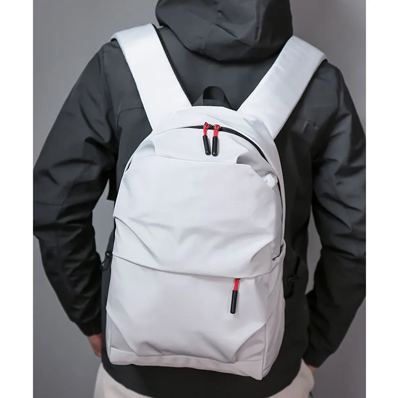 Ультралегкий дорожный рюкзак для мужчин Модный школьный ранец из мягкого