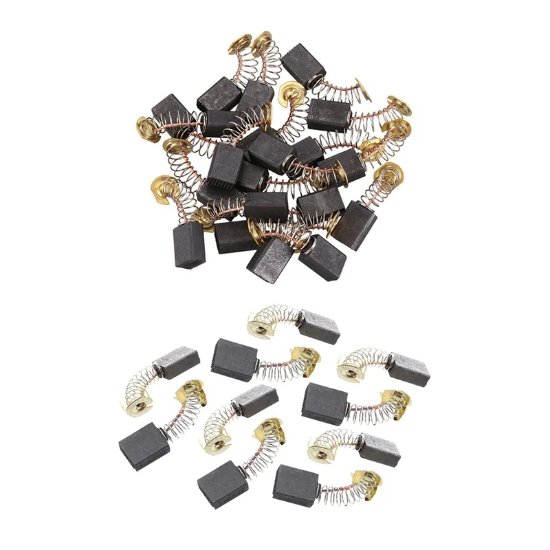 

20 шт., карбоновые щетки для электроинструмента, 14 х9х6 мм, 5 шт.