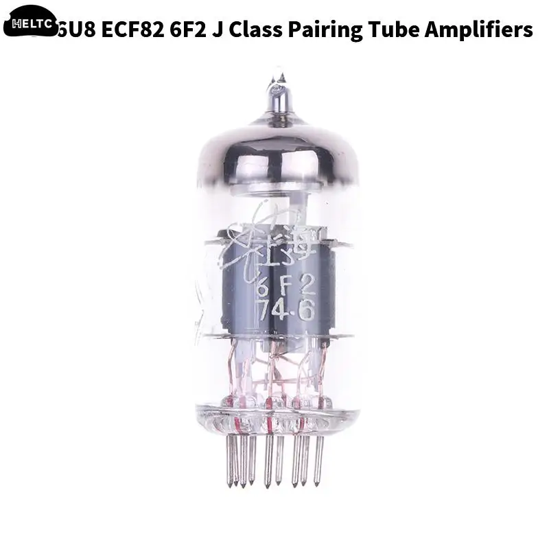 

1PC 5.5cm/2.16inch Transparent 6F2 Tube Electronic Vacuum Tubes Upgrade For ECF82/6U8 Pairing Tube Amplifiers Electron Tube