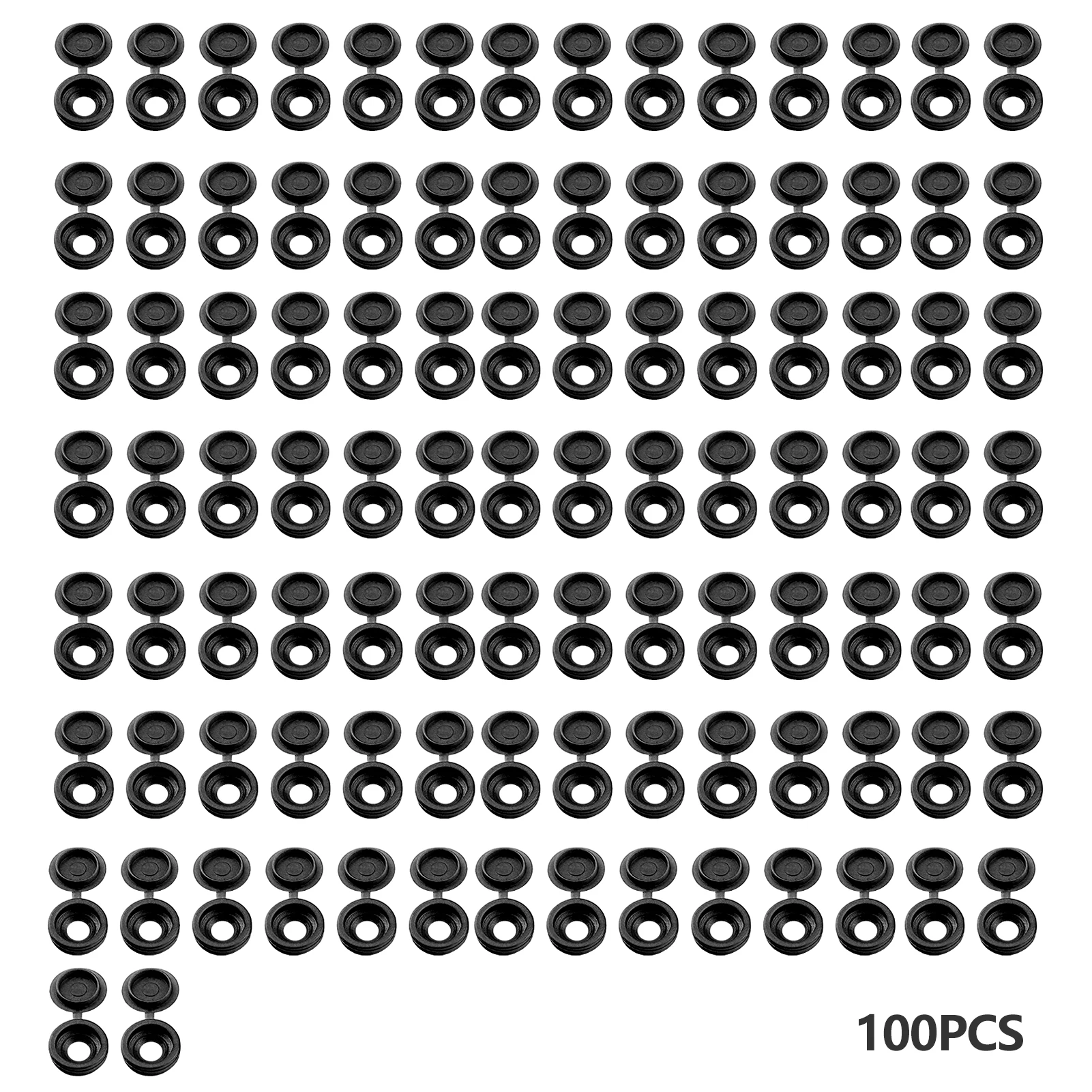 

100 шт., пластиковые крышки для мебели