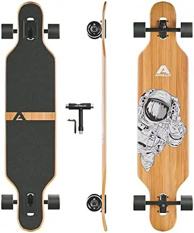 

Skateboards - Premium Long Boards for Adults, Teens and Kids. Cruiser Long Board Skateboard. Drop Through Longboards Made of Bam