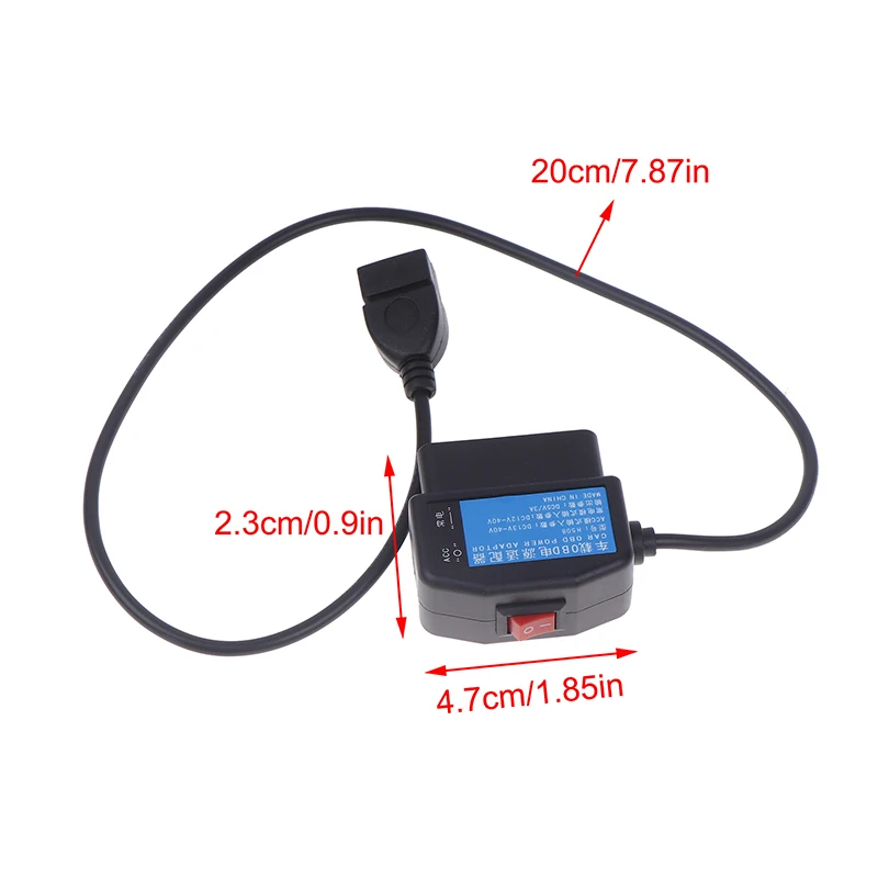 24-часовой мониторинг парковки 5 В 3 А USB-кабель для автомобильной зарядки комплект