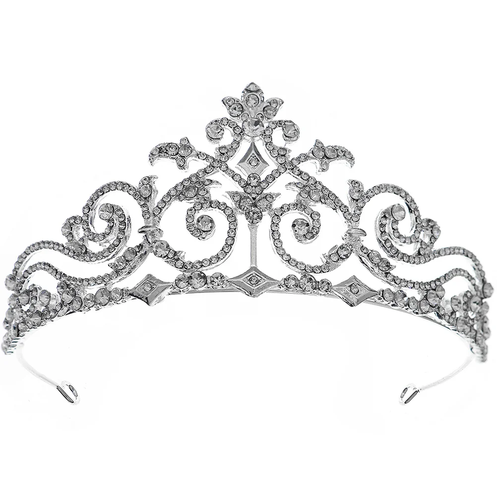 

Tiara Womentiaras Wedding Bridal Bachelorette Birthday Accessories Flowerbride Hair Rhinestone Cosplay Gifts Bridesmaids