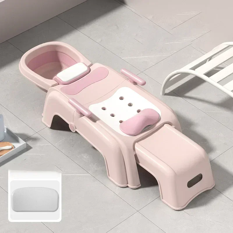 Портативный парикмахерский стул домашний шампунь для красоты и детского шампуня