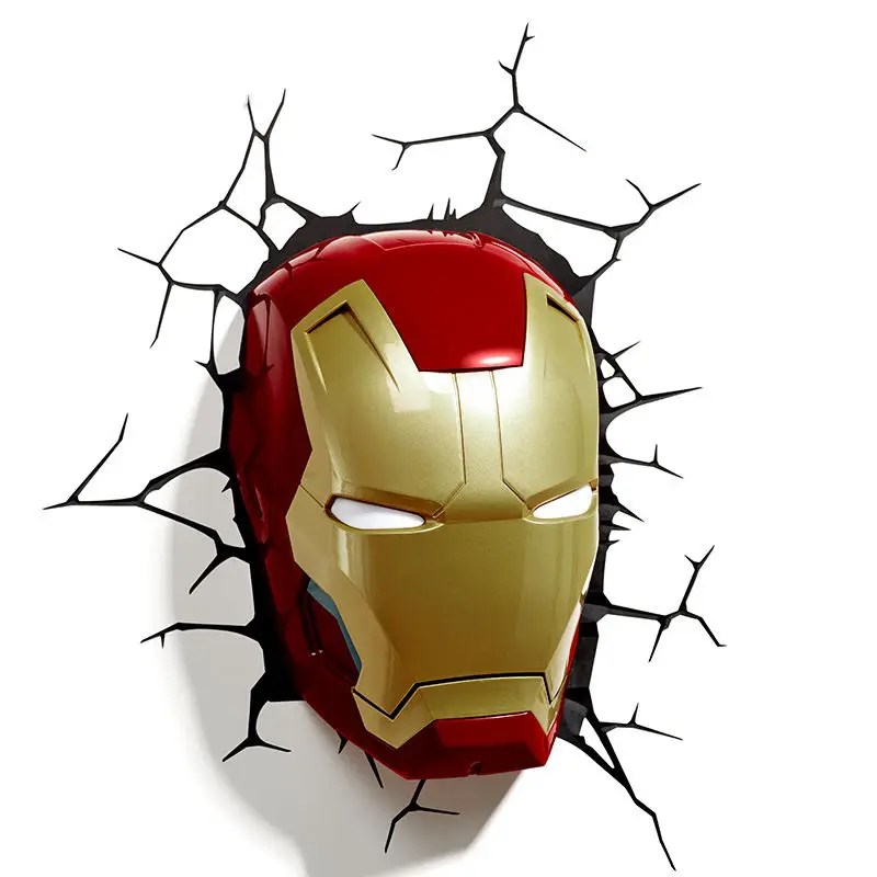 Креативная модель в виде Железного Человека-героя Marvel перчатки на шлем настенная