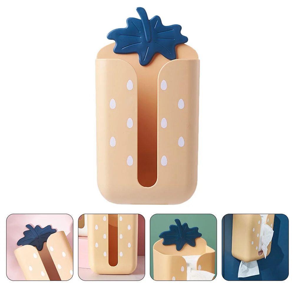 

Toilet Paper Wet Wipe Dispenser Dispenser Face Towel Hanging Tissue Container Creative Abs Plastic Go Containers