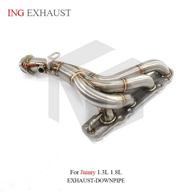 Коллектор коллекторного коллектора ING бесшовный выхлопной трубопровод для