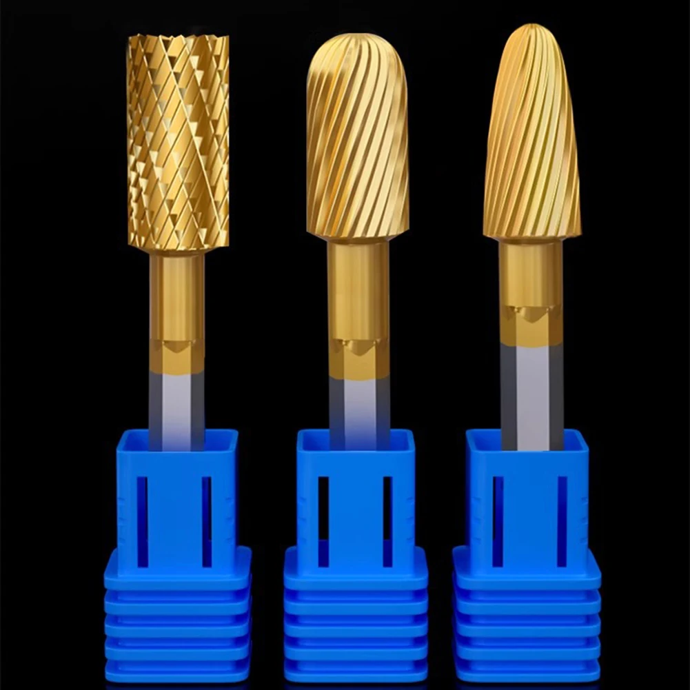 Одиночное вращающееся рашпильное сверло с двумя слотами фреза хвостовиком 6 3 мм