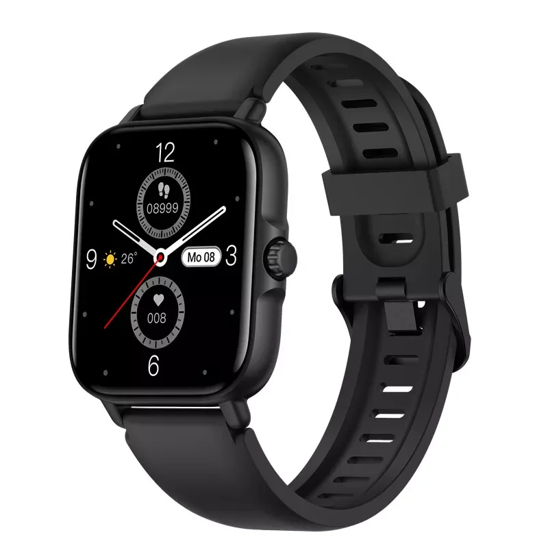 

Смарт-часы MK22, 1,69 дюйма, Bluetooth, музыкальный проигрыватель, измерение температуры тела, пульса, уровня кислорода в крови, спортивные Смарт-час...