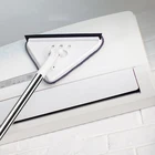 Прямая поставка Vip, товары для уборки дома, треугольная Швабра для мытья стекла, легкая потолочная Пылезащитная стена, плоский пол, окна, телескопическая