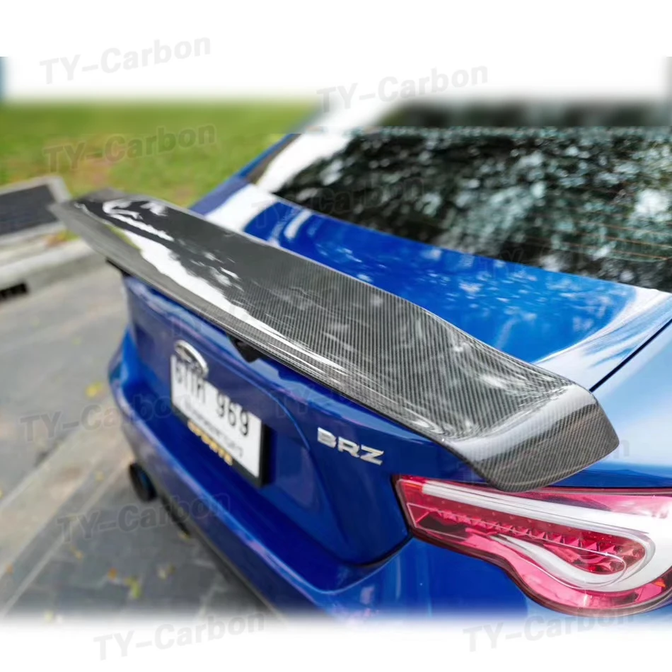 Универсальный автомобильный спойлер из углеродного волокна для Toyota GT86 Mustang Subaru BRZ