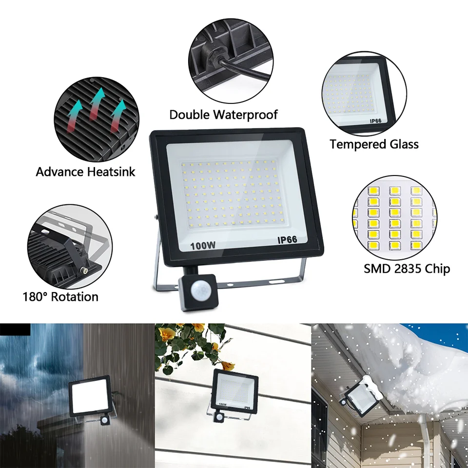 Фонарь Настенный с отражателем 100 В переменного тока 200 Вт