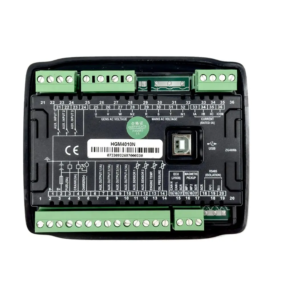 Контроллер генераторной установки SmartGen HGM4010N/4020N AMF ЖК-дисплей с автоматическим