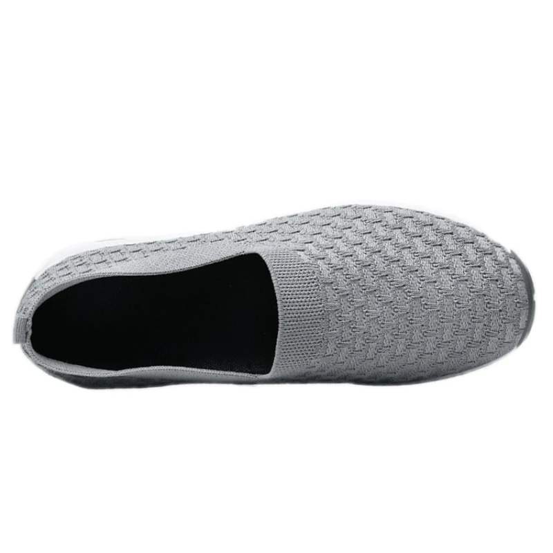 Slip on Women's Women Sneakers Cushioned Comfortable Hiking Walking Shoe Breathable Stretch Cloth Casual Platform Shoe In Spring