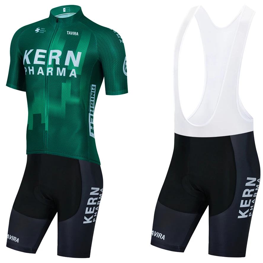 

KERN TEAM Cycling Jersey Bike Maillot Shorts Sportswear Ropa Ciclismo Men MTB Summer Quick Dry Bicycle Pants Clothing