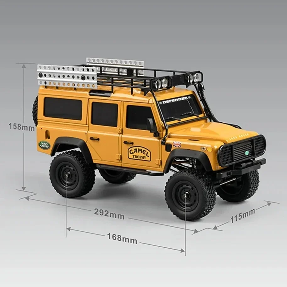 1:18 MN-111 полномасштабная имитационная модель автомобиля Land Rover Defender Professional 4WD