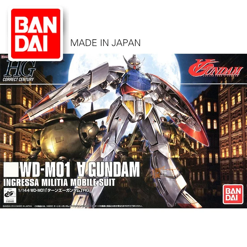 

BANDAI ORIGINAL HG 1/144 Turn A GUNDAM ASSEMBLE MODEL KIT ACTION FIGURES TRANSFORMATION ROBOT