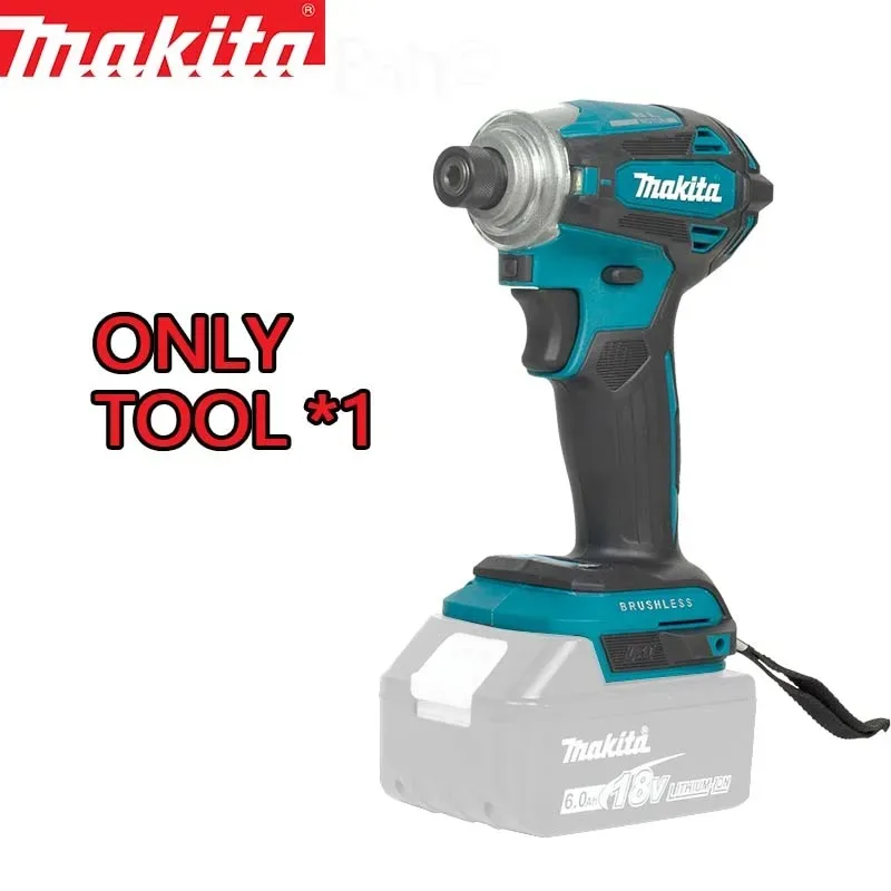 Аккумуляторная электрическая дрель Makita DTD172 с бесщеточным двигателем высокая