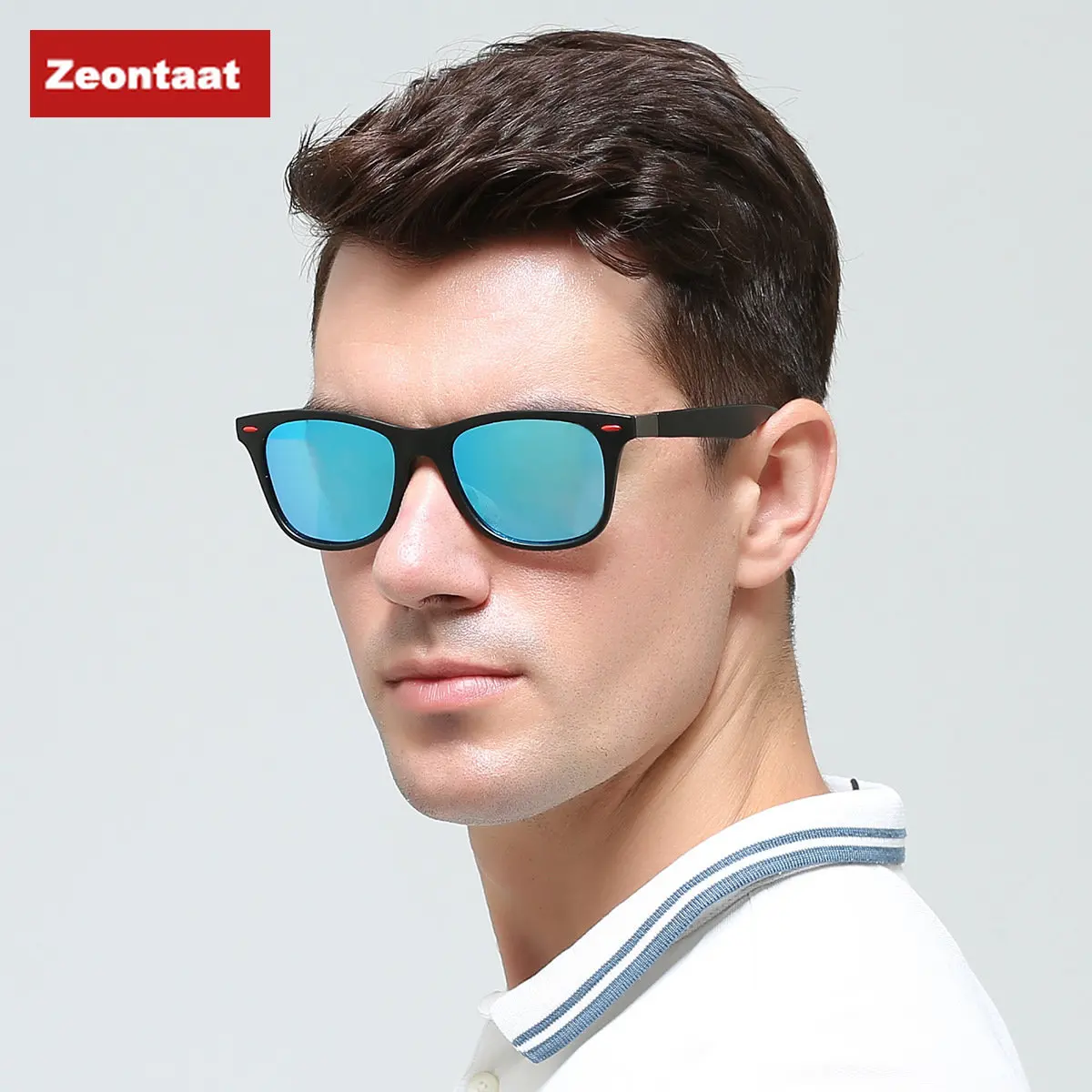 

Vintage Retro Sunglasses Men Polarized Square 2022 Brand Designer TR90 Sun Glasses for Men UV400 Driving Mirror Goggle Eyewear