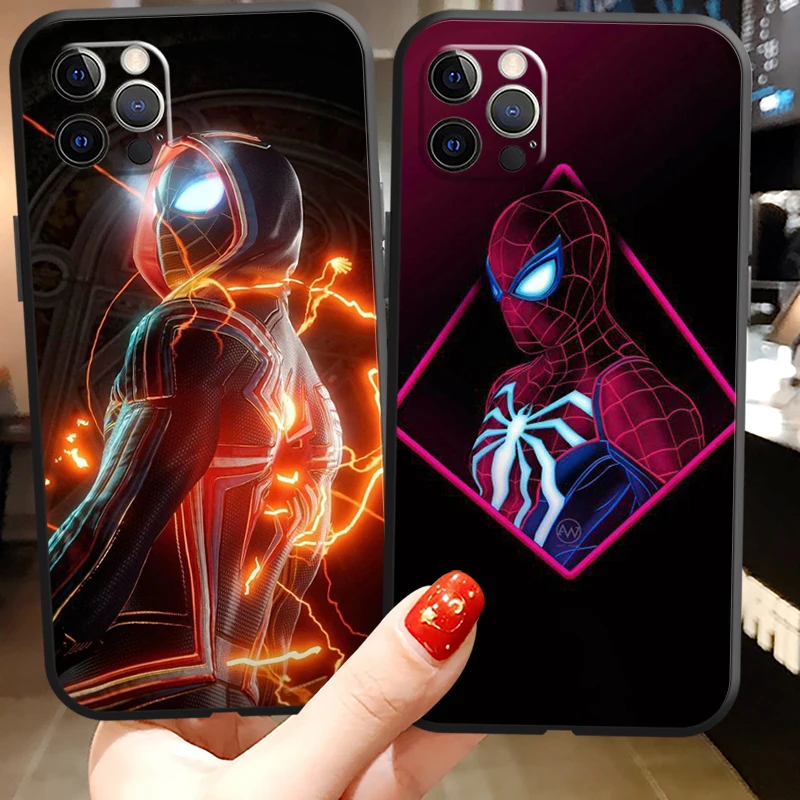

Marvel Comics LOGO Phone Cases For iPhone 11 12 Pro MAX 6S 7 8 Plus XS MAX 12 13 Mini X XR SE 2020 Carcasa Funda Coque