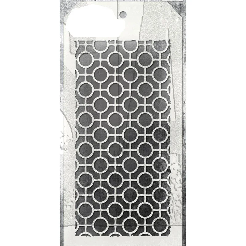 Новинка 2022 ретро круглая полосатая этикетка фоновый узор прозрачные штампы и