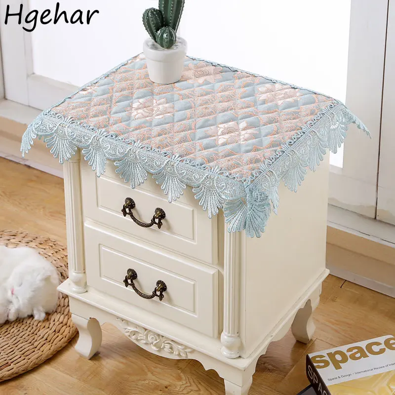 S Anti-slip Tablecloth  Antifouling Dust-proof Coffee Table Bedside Table Pads Home Decoration All-purpose