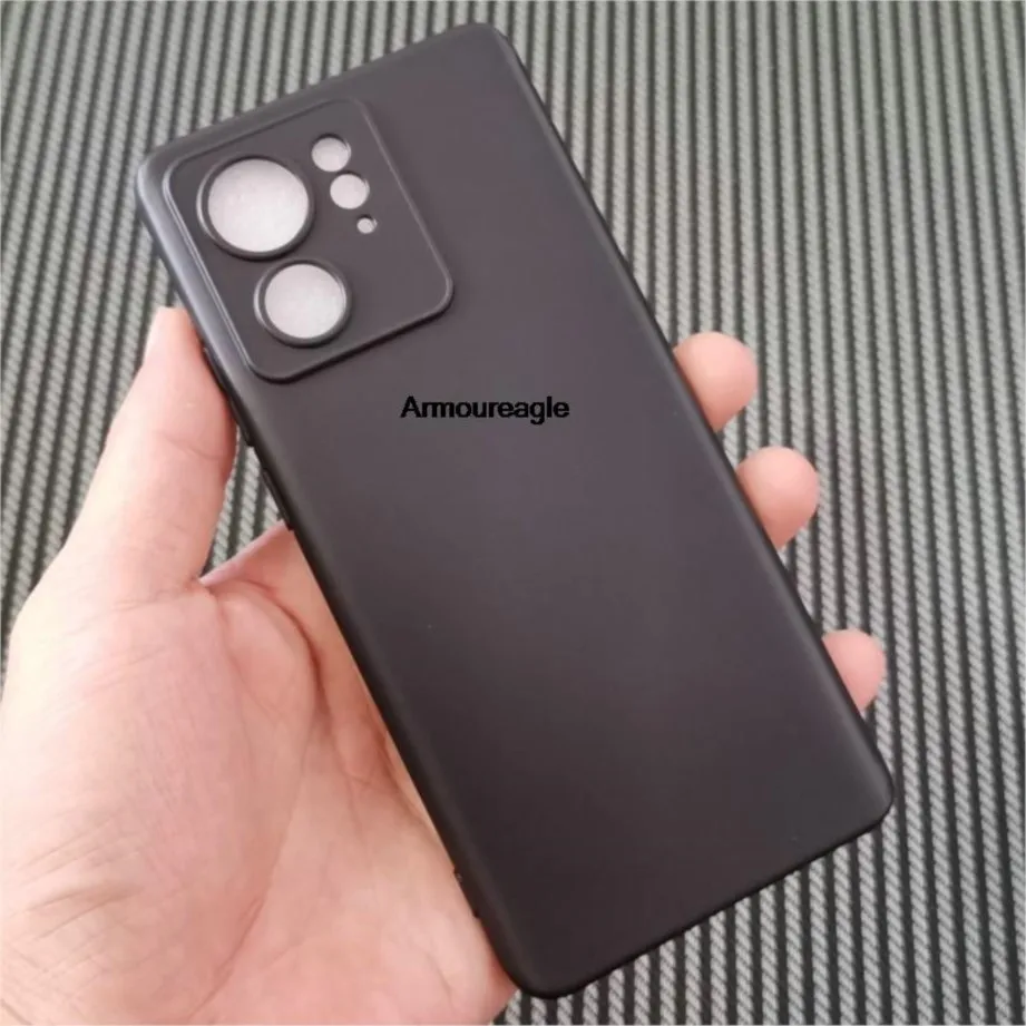 black tpu phone cases guard on for motorola moto edge 40 pro plus 5g back cover case x40 frosted soft shell