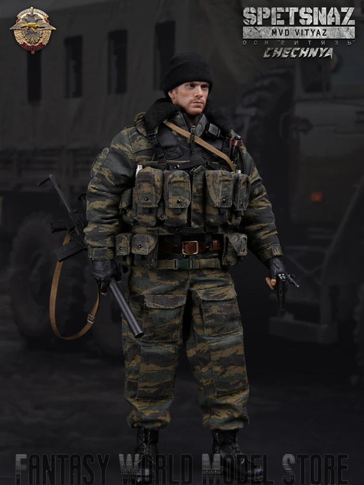 В наличии DAMTOYS DAM 78028 1/6 русская внутренняя охрана воина спецназ в Чечни 12 дюймов