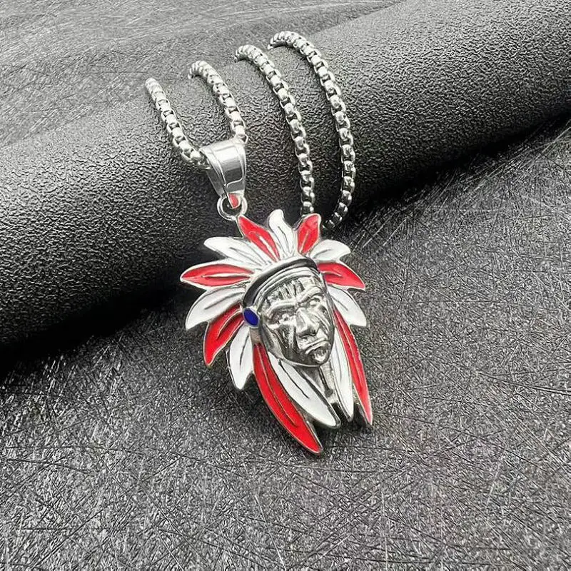 Европейский и американский кулон в стиле панк хип-хоп из нержавеющей стали 316L с