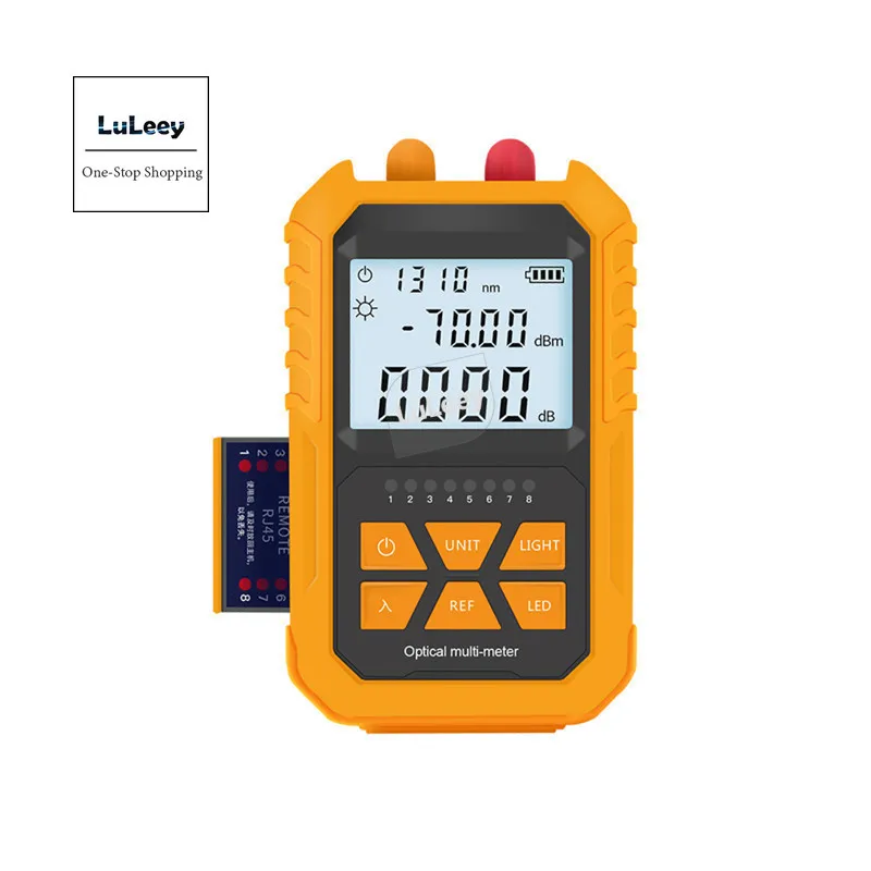 

5Km 15km Optical Power Meter Mini Optical Fiber Optical Failure Test Red Light All-in-One Machine 4 In 1 FIBER Tester USB Charge