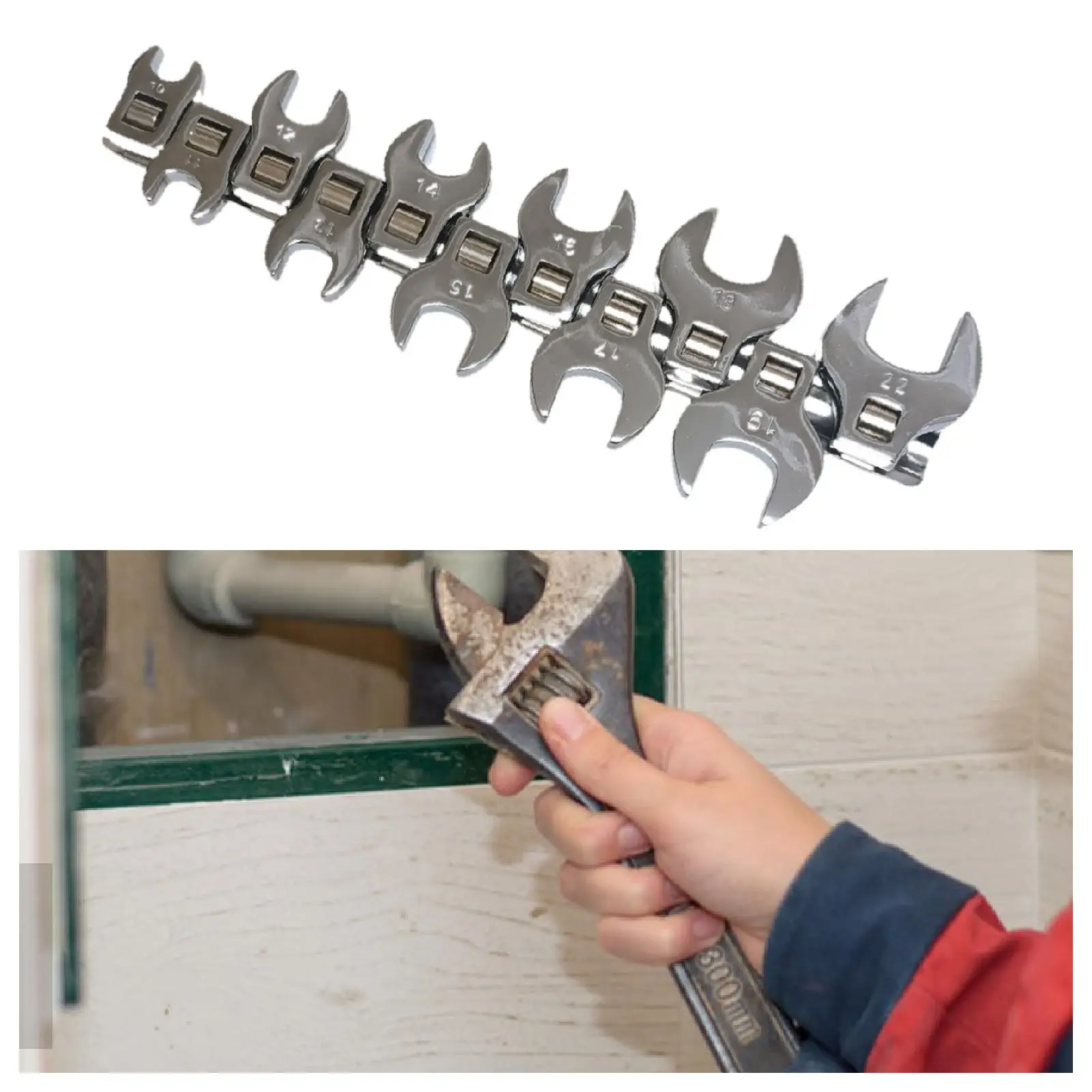 11 шт. комплект адаптеров для гаечных ключей от 10 мм до 22 аксессуары инструментов