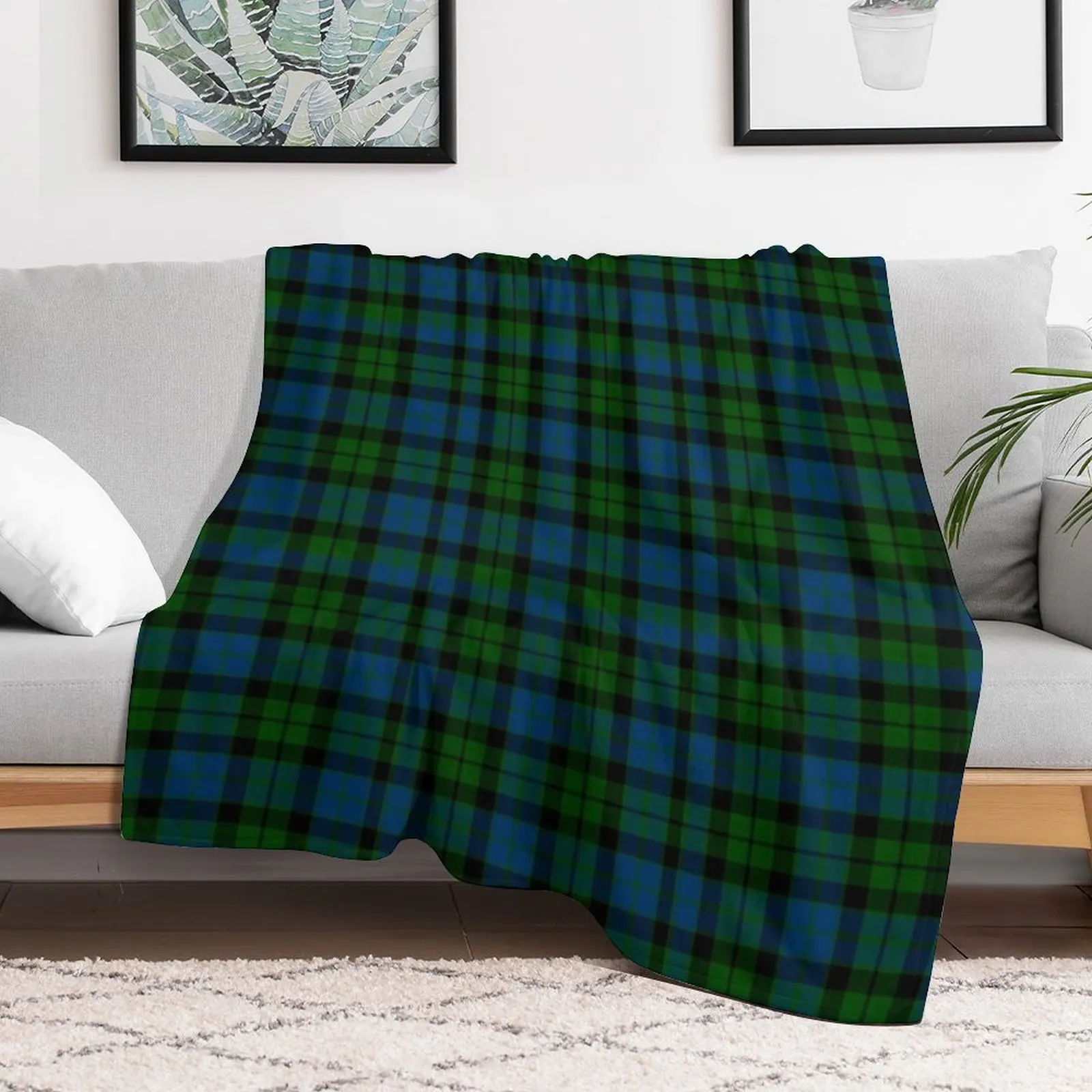 Одеяло в клетку Clan Mackay Tartan одеяла для украшения диванов аниме самые мягкие
